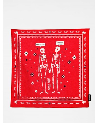 PAÑUELO BANDANA ROJO AIRE RETRO
