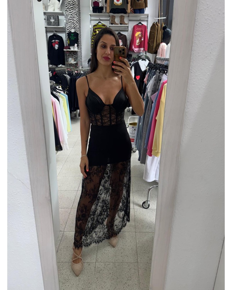 FALDA ENCAJE COLORES