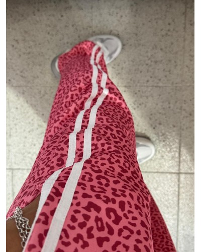 PANTALÓN INSPIRACIÓN ADI ANIMAL PRINT ROSA