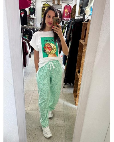 PANTALÓN INSPIRACIÓN ADI ANIMAL PRINT VERDE