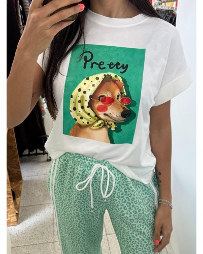 CAMISETA PRETY ESTAMPADA