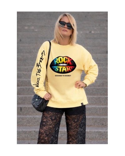 SUDADERA OVER LIPS NOC THE BRAND