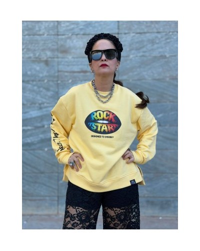 SUDADERA OVER LIPS NOC THE BRAND