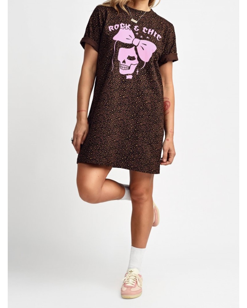 Vestido Animal Rock Chic Aire Retro | Look Cañero - Pensando en Ti