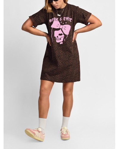 Vestido Animal Rock Chic Aire Retro | Look Cañero - Pensando en Ti