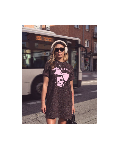 Vestido Animal Rock Chic Aire Retro | Look Cañero - Pensando en Ti