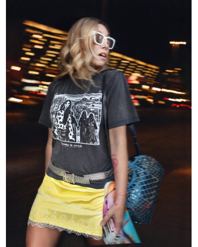 Camiseta Fade Out Eivissa Aire Retro | Espíritu Isla - Pensando en Ti