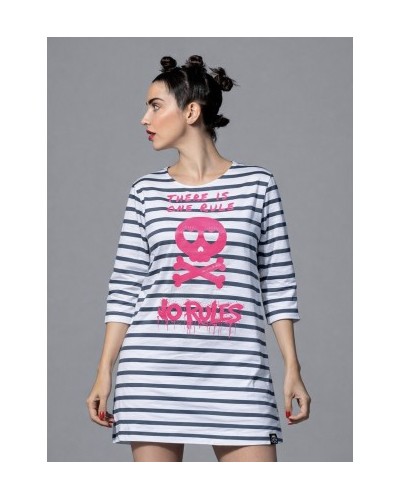 VESTIDO NO RULES FLUOR NOC THE BRAND