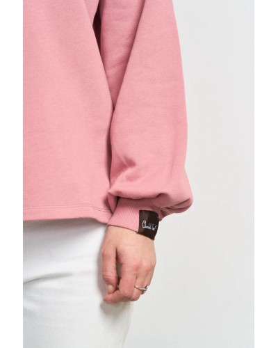 SUDADERA BÁSICA ROSA ANABEL LEE