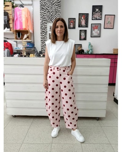 Pantalón Lola Ballon Mujer | Silueta Globo Chic | Pensando en Ti Shop
