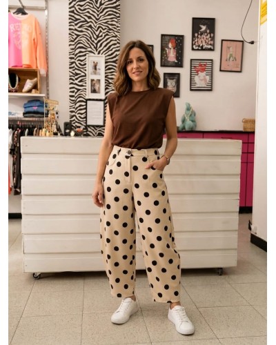 Pantalón Lola Ballon Mujer | Silueta Globo Chic | Pensando en Ti Shop