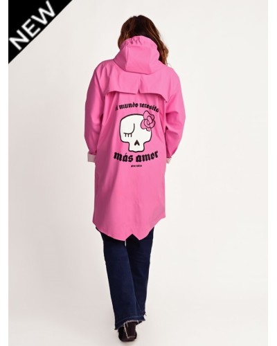 CHUBASQUERO "AMA" ROSA AIRE RETRO