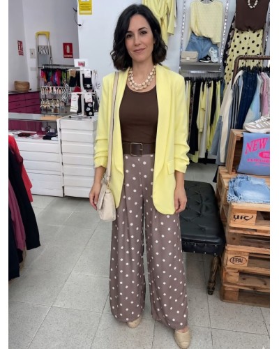 PANTALÓN PALAZO TOPOS SEVILLA