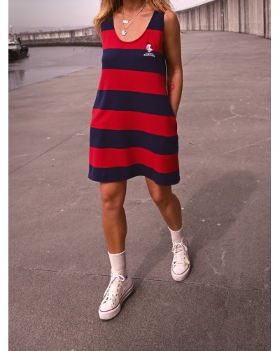 VESTIDO TIPO PICHI "CALAVERA" AIRE RETRO