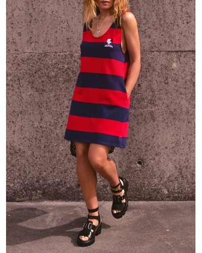 VESTIDO TIPO PICHI "CALAVERA" AIRE RETRO