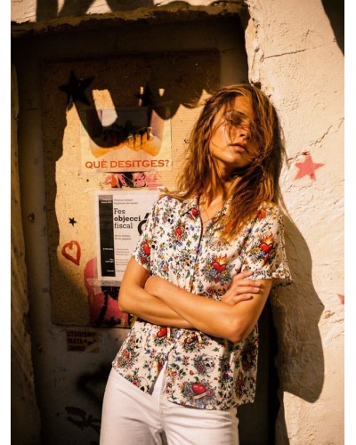 CAMISA "AGNES" AIRE RETRO