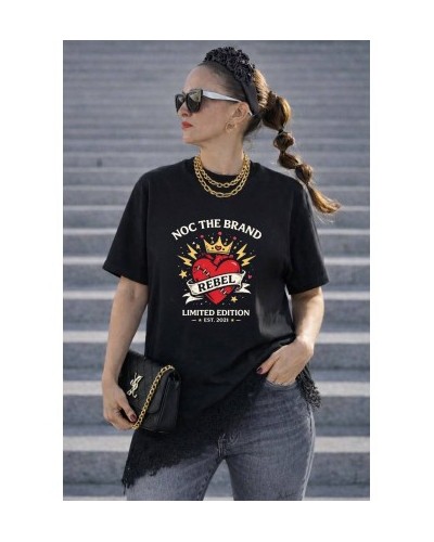 CAMISETA REBEL ASYMMETRIC NOC THE BRAND