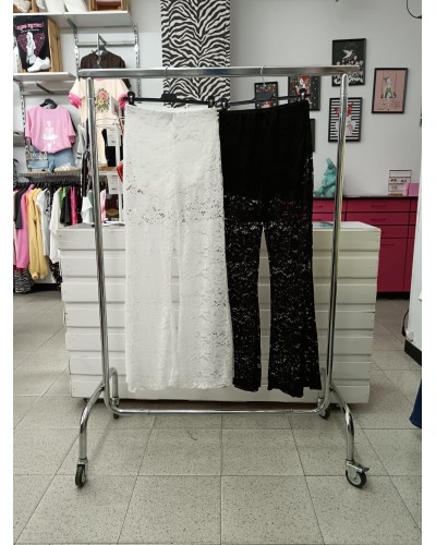 PANTALÓN ENCAJE CAMPANA