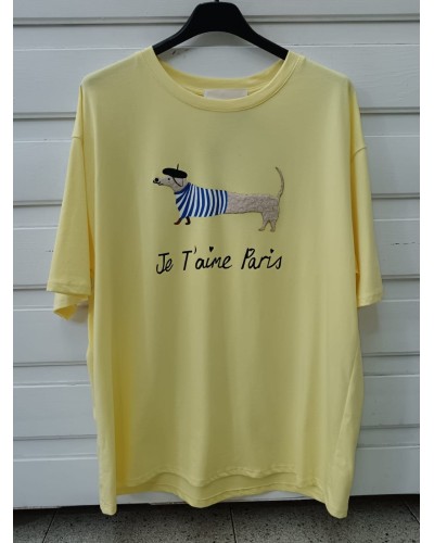 CAMISETA J´AIME PARIS