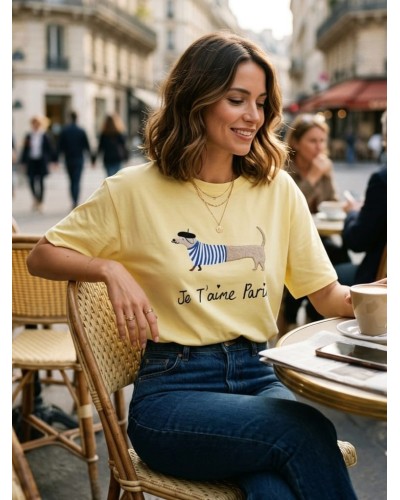 CAMISETA J´AIME PARIS