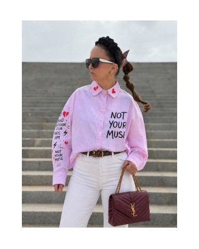 CAMISA NOT YOUR MUSE NOC THE BRAND