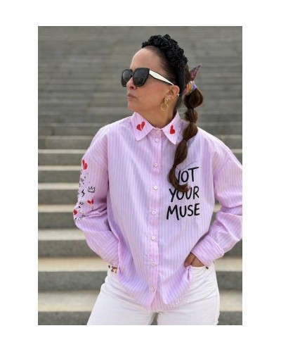 CAMISA NOT YOUR MUSE NOC THE BRAND