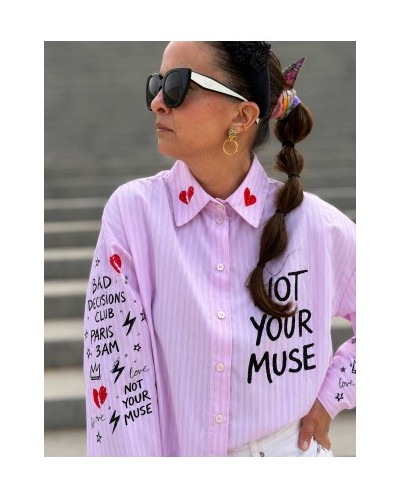 CAMISA NOT YOUR MUSE NOC THE BRAND