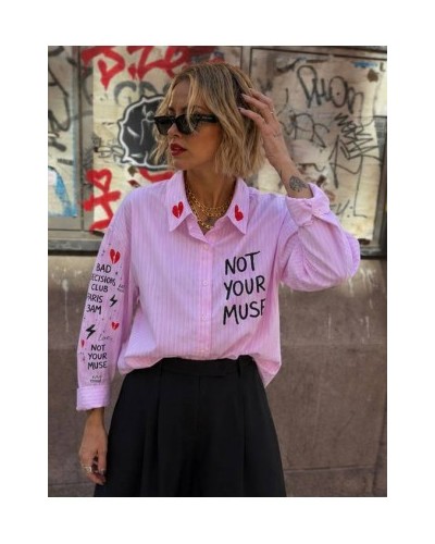 CAMISA NOT YOUR MUSE NOC THE BRAND
