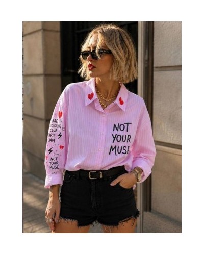 CAMISA NOT YOUR MUSE NOC THE BRAND
