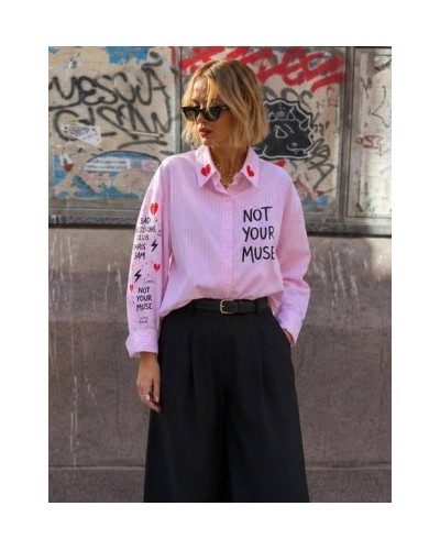 CAMISA NOT YOUR MUSE NOC THE BRAND