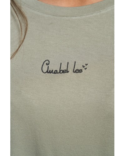 CAMISETA BÁSICA VERDE ANABEL LEE