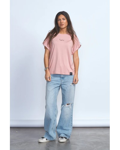 CAMISETA BÁSICA ROSA ANABEL LEE
