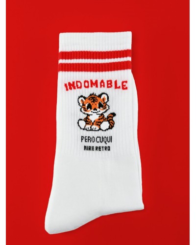 CALCETINES INDOMABLE BLANCO AIRE RETRO