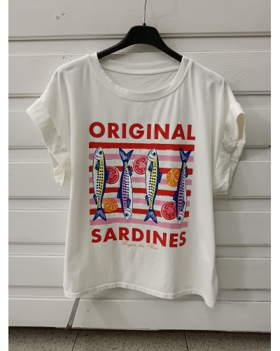 CAMISETA SARDINES