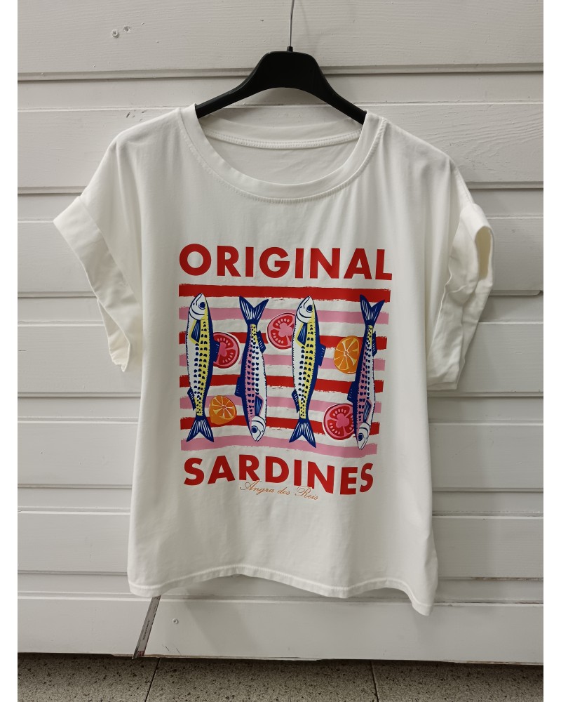 CAMISETA SARDINES