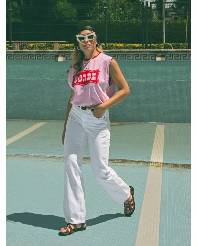 CAMISETA "BORDE" CHICA AIRE RETRO