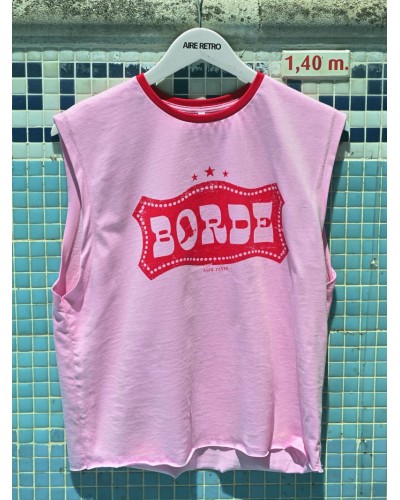 CAMISETA "BORDE" CHICA AIRE RETRO