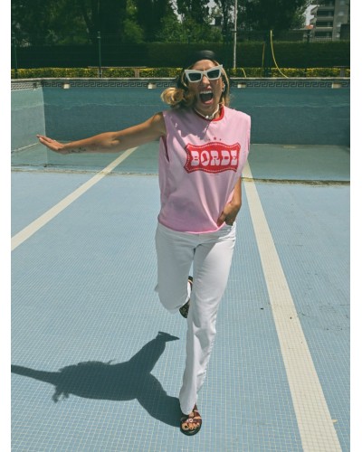 CAMISETA "BORDE" CHICA AIRE RETRO
