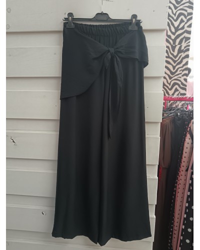 PANTALÓN PAÑUELO NEGRO