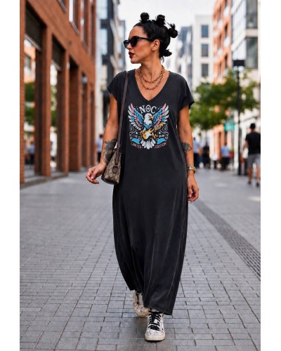VESTIDO OVER EALGLE FADE OUT NOC THE BRAND