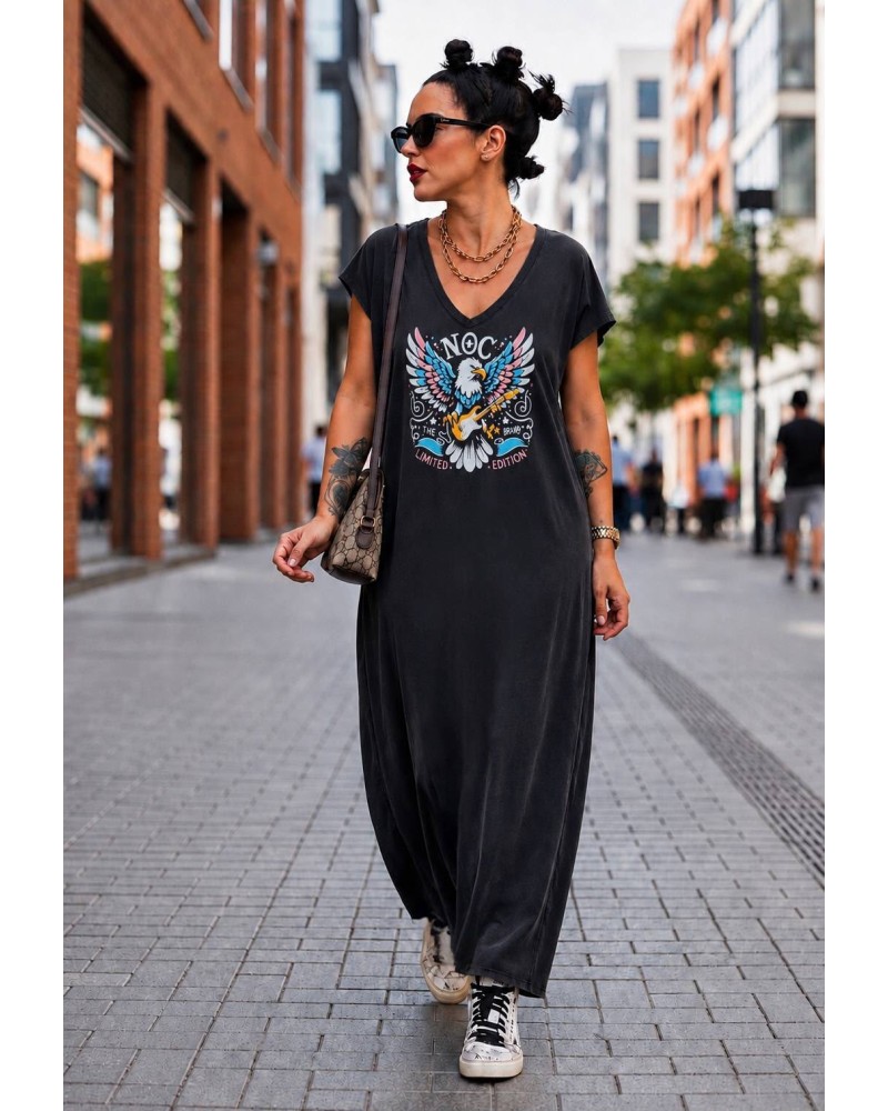 VESTIDO OVER EALGLE FADE OUT NOC THE BRAND