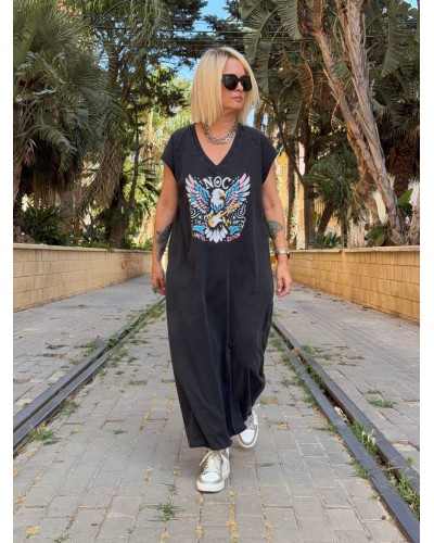 VESTIDO OVER EALGLE FADE OUT NOC THE BRAND