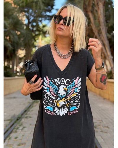 VESTIDO OVER EALGLE FADE OUT NOC THE BRAND