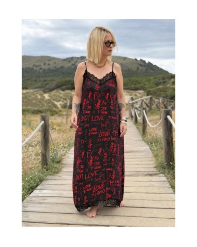 VESTIDO LENCERO TI AMO NOC THE BRAND