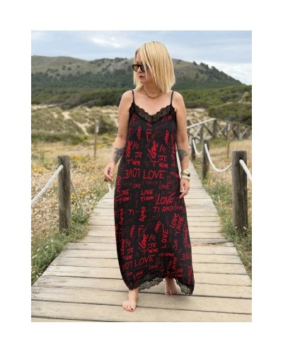 VESTIDO LENCERO TI AMO NOC THE BRAND