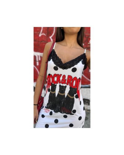 VESTIDO LENCERO "ROCK&ROLL" LA PANTERA LOLA