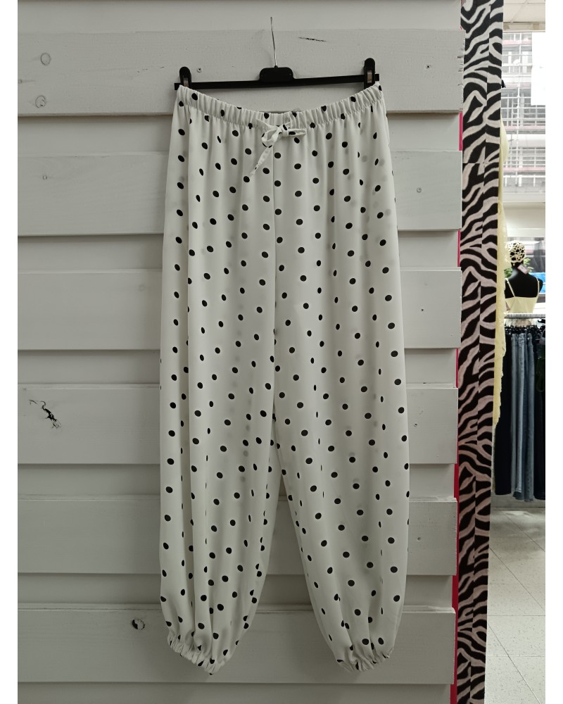 PANTALÓN POLKA DOTS FLUIDO GOMA