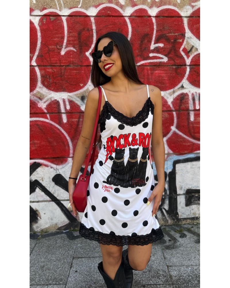 VESTIDO LENCERO "ROCK&ROLL" LA PANTERA LOLA