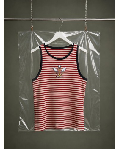 CAMI ANCLA NAVY AIRE RETRO