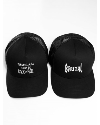 GORRA ALMA LLENA NEGRA AIRE RETRO
